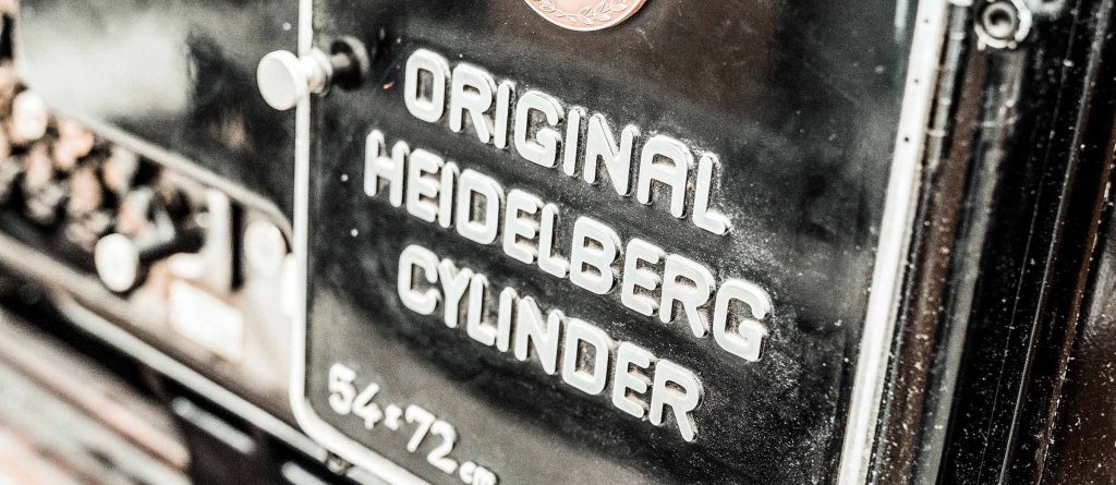 Alte Heidelberger Druckmaschine