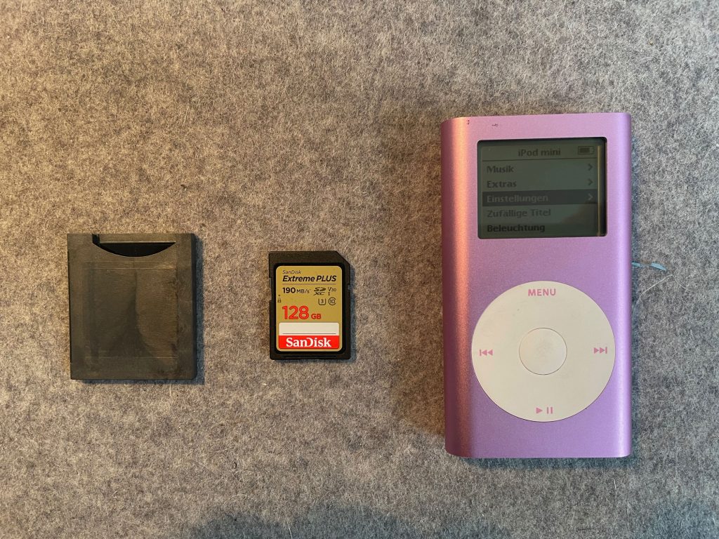 iPod Mini - was Sie brauchen