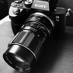 Das Takumar 105 an einer Sony Alpha